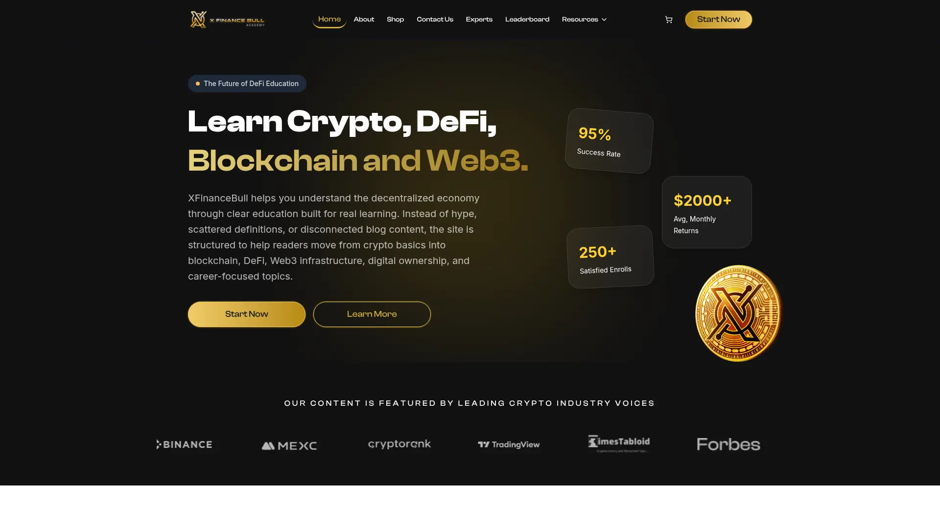 X Finance Bull — Web3 & DeFi Academy