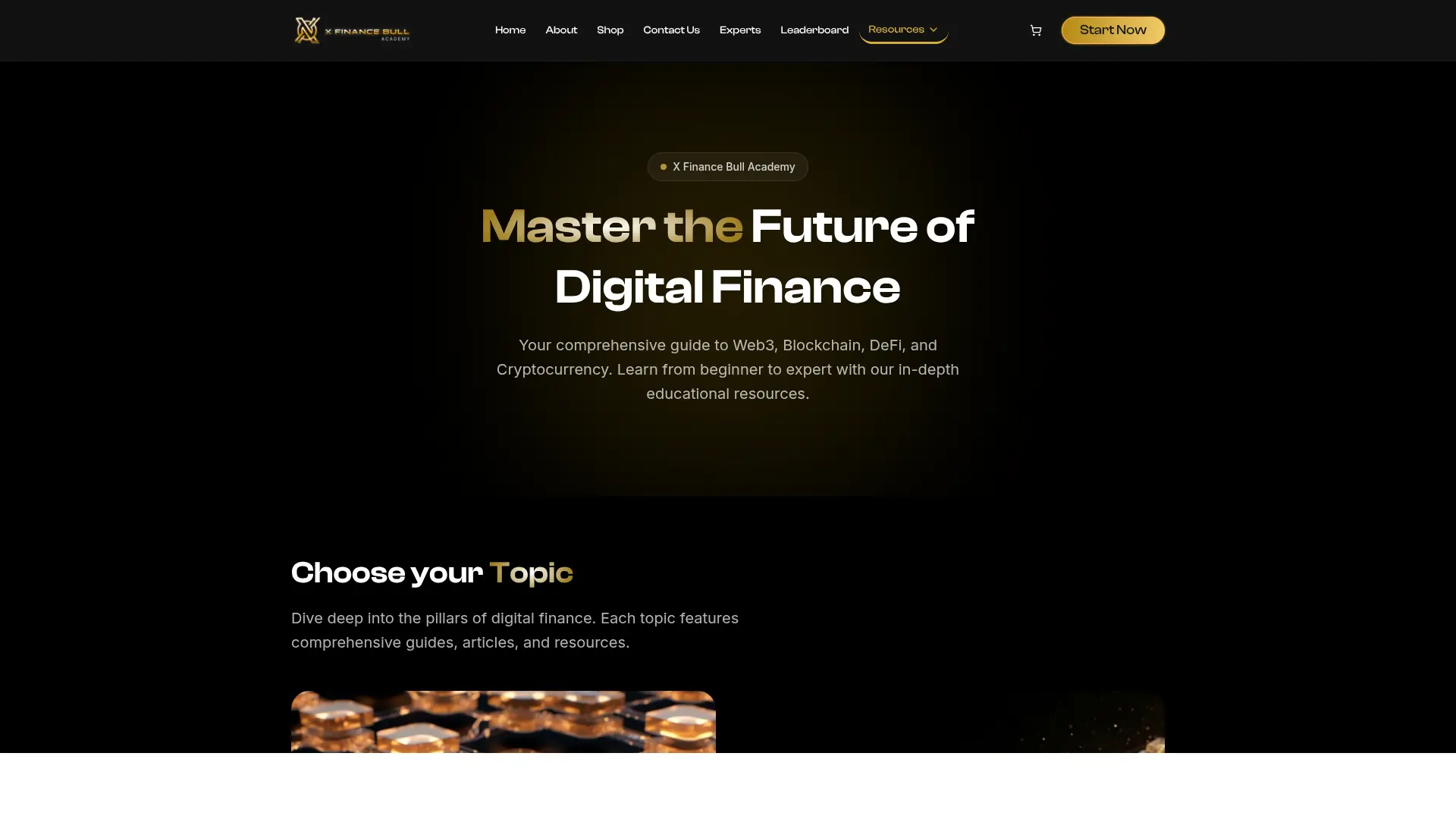 X Finance Bull — Web3 & DeFi Academy screenshot 1