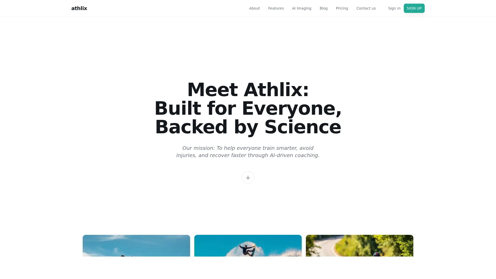 Athlix — AI Recovery & Injury Prevention screenshot 2