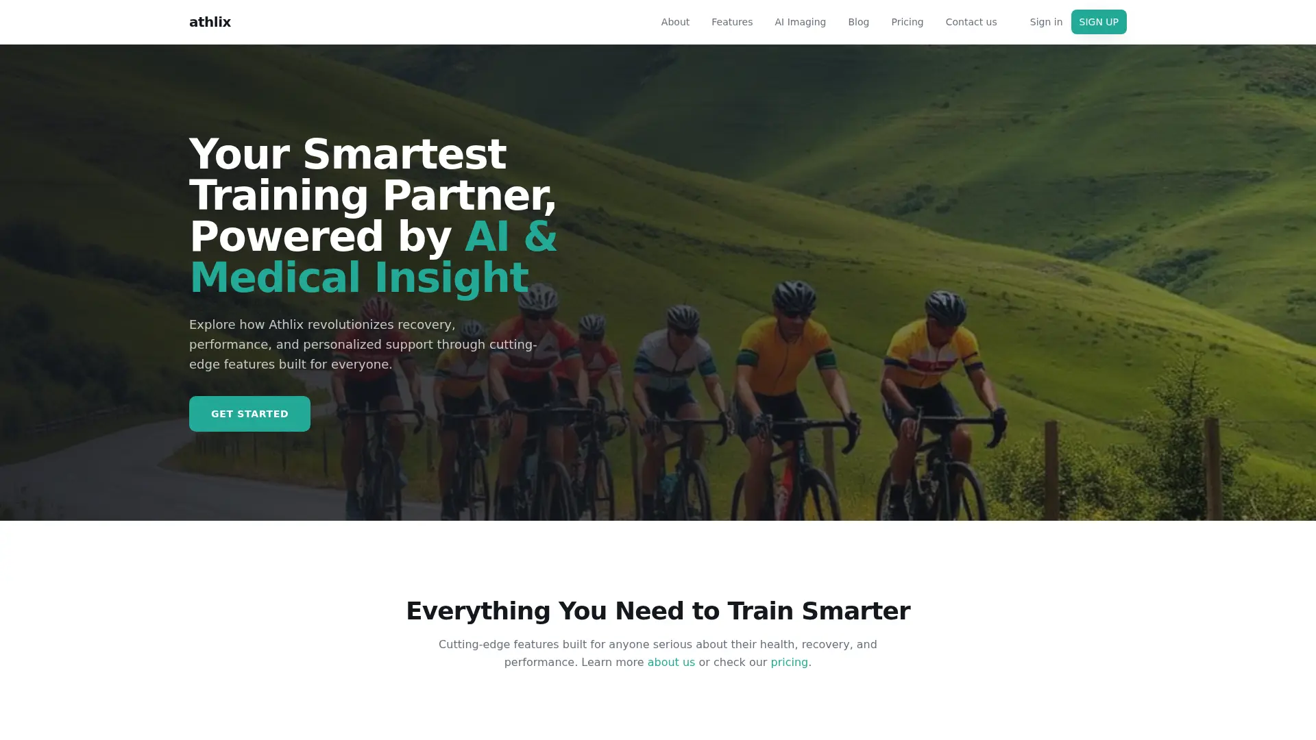Athlix — AI Recovery & Injury Prevention screenshot 1